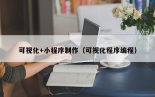 响水可视化+小程序制作（可视化程序编程）